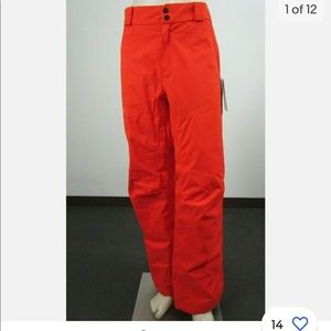 The North Face Women’s XS Sickline Pro Project Waterproof Ski Pants - Orange